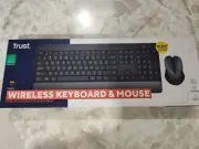 *NEW! Open box Trust Trezo Wireless Keyboard & Mouse Combo - Batteries included