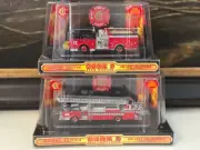 Code 3 Backdraft Set Chicago Fire Station Engine 17 Ladder 46 Poster 1/64