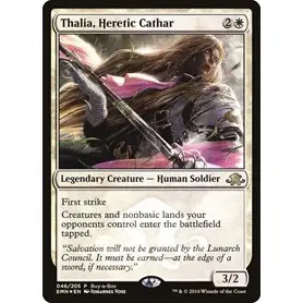 【3F TCG 卡牌中心】<<EMN>>Thalia, Heretic Cathar護教軍異端莎利雅