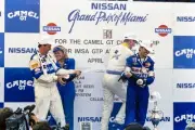 Geoff Brabham 3rd position Tom Kendall 2nd position and Raul Boese- Old Photo