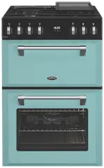 Belling Mini Richmond 60cm Dual Fuel Freestanding Cooker - Country Blue