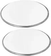 ERINGOGO 2pcs Double Drum Skin Replacement for Percussion Practice Pads and Easy to Clean Drum for Jazz