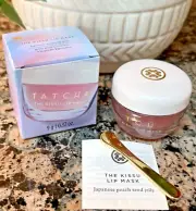 Tatcha THE KISSU LIP MASK Treatment Japanese Peach Seed Jelly Plumps .32 oz NIB!