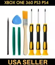 Game T6 T8H T10H Screwdriver Repair Kit For Xbox One/360 Controller/PS3/PS4 Fix