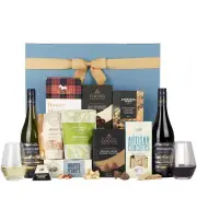 Ultimate Gourmet Hamper with Red & White Wine