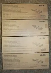 GENUINE XEROX TONER SET for VERSALINK C400 C405 106R03536 thru 106R03539