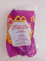New 2000 McDonald's Happy Meal Toy #8 Goofy Movie Slouch Launch Toy.