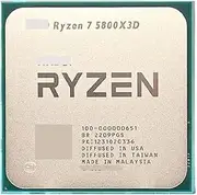 CPU Processor R 7 5800X3D R7 5800X3D 3.4 GHz 8-Core Prosesor CPU 16-Thread 7NM L3 = 96M 100-000000651 Soket AM4 Good Performance, high Efficiency, Clear Picture