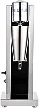 Electric Milkshake Maker Machine 2 Speeds Professional Milk Shaker Mixer With Stainless Steel Mug 750 Ml Frappe Shaker For Iced Protein Drinks Smoothies Milkshakes Cocktails(Single head)