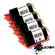 4BK Ink Cartridge replace for HP 902XL OFFICEJET SERIES 6954 6958 Pro 6968 6970
