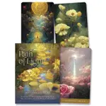 THE PATH OF LIGHT ORACLE: HEALING & SELF-MASTERY THROUGH THE WISDOM OF THE BHAGAVAD GITA/光之路神諭卡/39張唯美神諭卡 ESLITE誠品