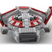 ZITIANYOUBUILD MOC-144321 Terran -Valkyrie Mini Spaceship 1269 Pieces