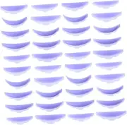 WEKADRIN 20pairs Eyelash Perming Pads Grafting Gaskets for Easy Use for All Eye Shapes Reusable Comfortable Eyelash Extension Tool