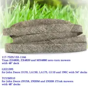 Mower Belt For 117-7325/133-1166 Titan ZX4800 ZX4820 and MX4880 zero-turn Mowers
