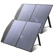 Foldable AndPortable Solar Panel 100/200W Battery Charger,Emergency Backup Power
