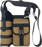 [kowaku] Water Bottle Bag Mens Single Shoulder Bag for Daily Use Sports Outdoor Cycling