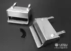 LESU 1 pair Tool Box 1pair Metal for 1/14 Tamiya RC Tractor Truck Car Model