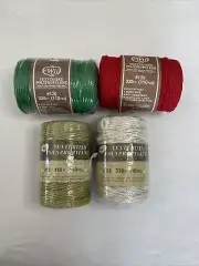 Vintage 4 Wii Textured Polypropylene Cord Macrame/Crafts USA Assorted Colors