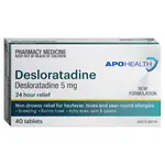 Apotex Health Desloratadine 5mg 40 Tabs