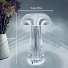 Modern Mushroom Table Lamp Desk Night Light Remote Control USB for