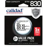 Calidad HP 65 XL Black Twin Pack