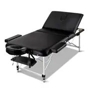 Zenses Massage Table 75cm Portable 3 Fold Aluminiu