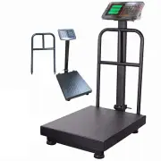 660LB Industrial Platform Scale with Removable Guardrail Weight Computing Digita