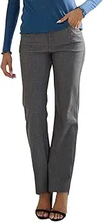 [ICONOFLASH] Women's Stretch Jeggings with 4 Pocket Pull On Straight Leg Jean Leggings with Belt Loops (Available in Plus Size), Gray, Medium