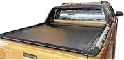 Cover Roller Shutter Compatible for Ford Ranger Pickup Back Cover Push-Pull Telescopic Flat Cover Pickup Modified Back