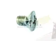 HONDA CB350 CL350 SL350 CB500 CB550 CHROME TOP ENGINE COVER SCREW ONE ZINC SCREW