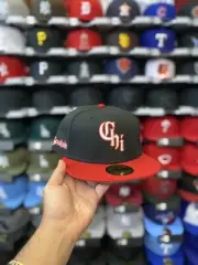 New Era Chicago White Sox Black/Red Chi City Connect 59Fifty Fitted Hat 7 3/8
