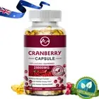 100%Natural Cranberry Capsules 25000mg Support Kidney & Urinary System Health
