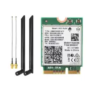 AX211NGW WiFi 6E Tri Band 2.4G/5G/6Ghz Wifi Card Bluetooth 5.3 AX211 M.25706