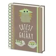 Star Wars: The Mandalorian - Cutest In All The Galaxy - Spiral Notebook (A5)