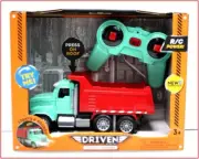 Driven Battat Radio Controlled RC DUMP TRUCK - Lights Sounds - 65' Range NEW