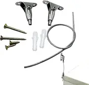 Anti Tip Furniture Anchors - Baby Proofing Furniture Fasteners to Wall,Childproof Safety Products, Cabinet Fastener Straps for Drawer Bookshelves TVs Cupboard Bookcase