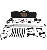 Wildtrak Luminite 300 3 Bar Ridged Camping LED Light Kit 30 Pieces