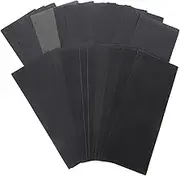 Cabilock 24pcs Sand Paper Variety Pack Sandpaper Assortment Pack For Wood Furniture Finishing Window Metal Sanding And Car Polishing