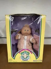 Vintage 1985 Cabbage Patch Doll Preemie Boy With Adoption Papers