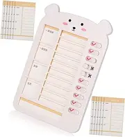COHEALI Weekly Planner Notes Page Daily Checkin Tracker Self Care Tracker Project Manager Planner for Men