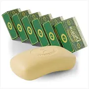Pure Castile Soap Bars - 6 Pack - 5 oz Each - Unscented Organic Soap Bars - All Vegan Olive Oil & Cocoa Butter Soap - Great Baby Castile Soap & For Those With Sensitive / Dry Skin & Acne