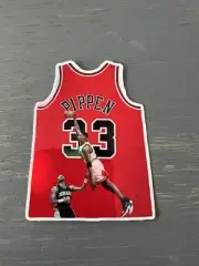 Scottie Pippen Jersey Holographic Sticker Basketball Sports Card Theme