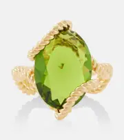 [Zimmermann] Zimmermann Bloom 12kt gold ring N multicoloured