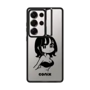 Galaxy S25 Ultra Impact Ring Stand Case Girl '22