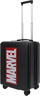 [Ful] Marvel Logo 22.5 Inch Carry on Luggage, Hardshell Rolling Suitcase with Spinner Wheels