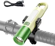 Night Riding Cycle Light | High Lumens Cycle Light Rechargeable Night Light,Clip Super Bright Outdoor Lights Waterproof 3 Light Modes Cycle Supplies for Night Riding