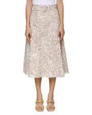 Bagatelle Paisley Midi Skirt