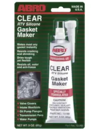 Silicone Sealant Abro Clear Glue Rtv Gasket Maker Soft Operating 260° C 85g
