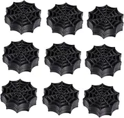 Gadpiparty 100pcs Plastic Spider Web Halloween Spider Web Plaything Spider Web Outdoor Decoration Spider webs Halloween Decorations Spider Web Adornments Prom Party Supplies Little Spider