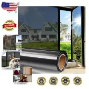 UV Blocking 45.2" x 78.7" Static Cling Window Film - Daytime Privacy Solution